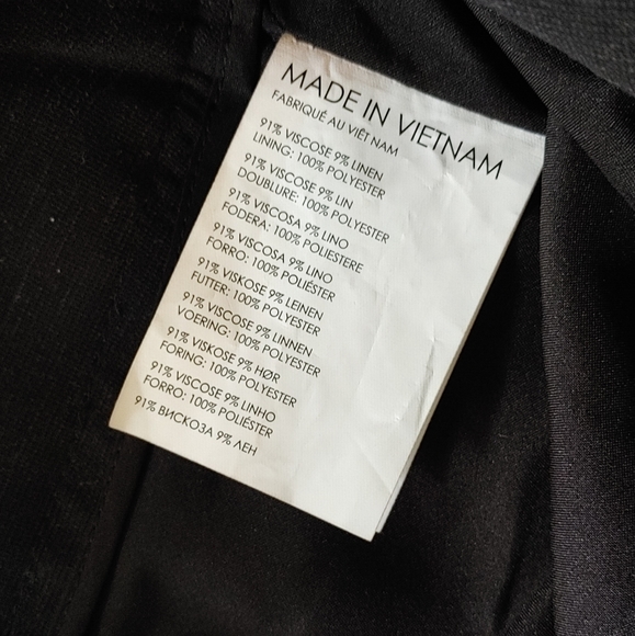 Club Monaco Ayto wide leg capri trousers - Picture 6 of 6